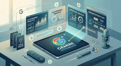 如何精準控制 Gemini Notebook 生成的簡報內容與版型